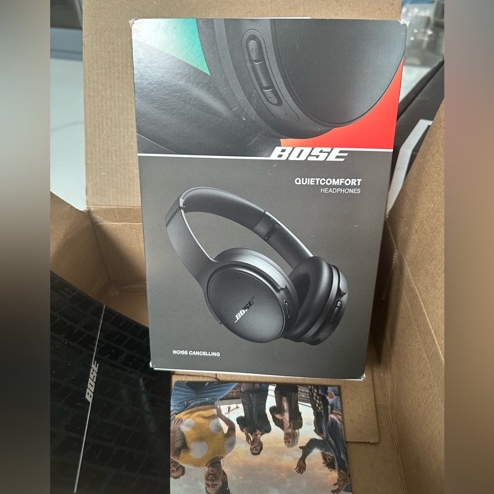 Bose QuietComfort Bluetooth Wireless Noise Cancelling Headphones”1 year warranty